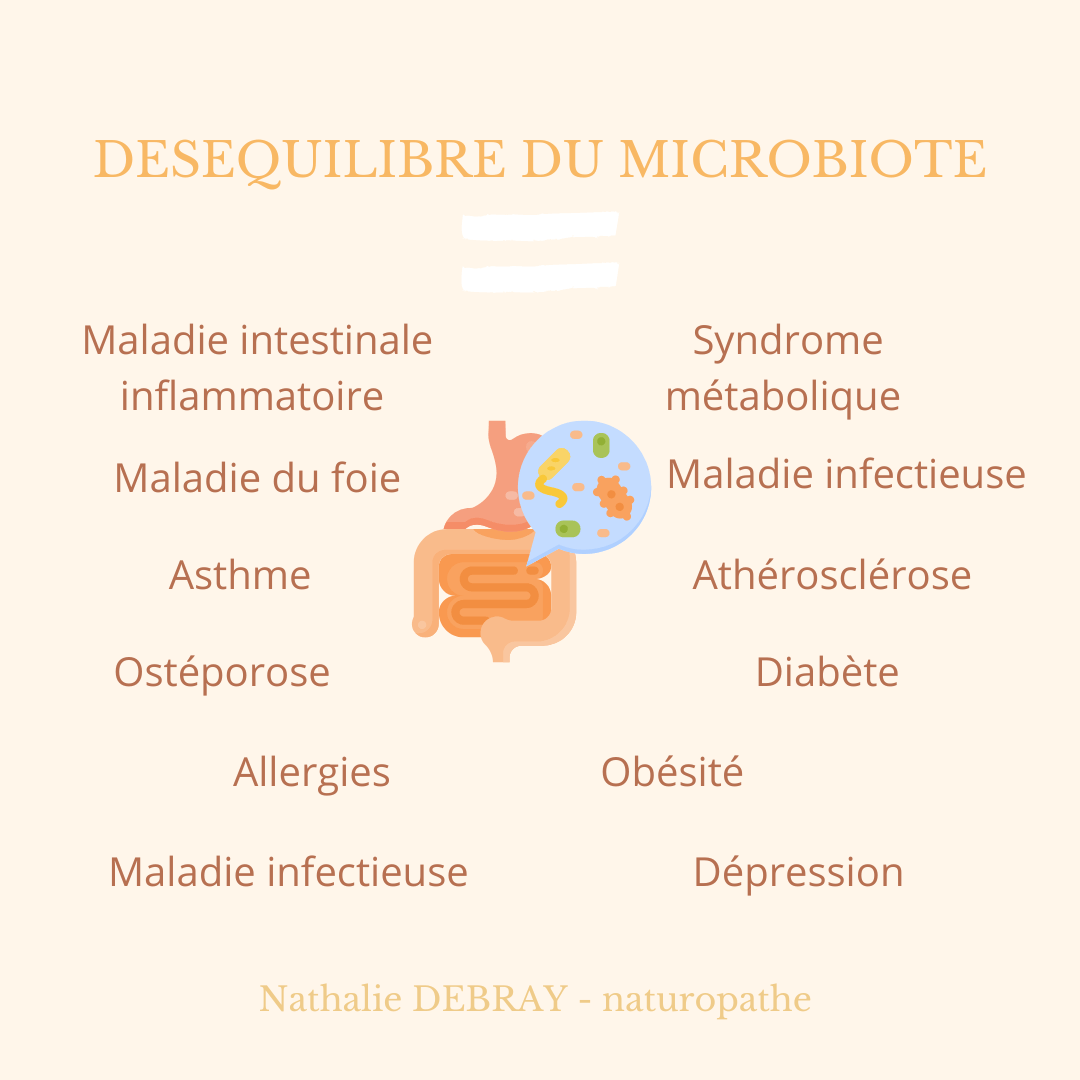 DESEQUILIBRE DU MICROBIOTE